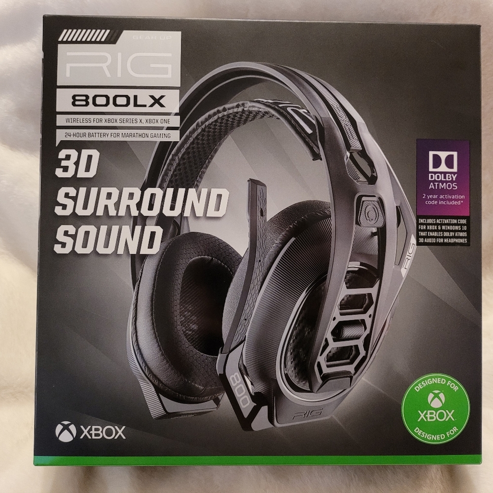 RIG 800 LX 3D Surround Sound Gaming Headphones Head Set